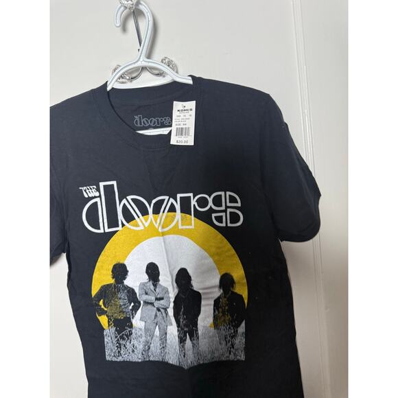 The Doors Kohl's Black Crewneck Graphic Short Sleeve Band T-shirt Small NEW - Picture 4 of 6